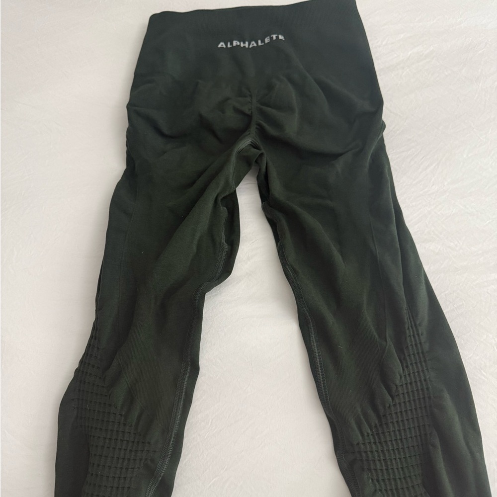 Alphalete Dark Green Leggings